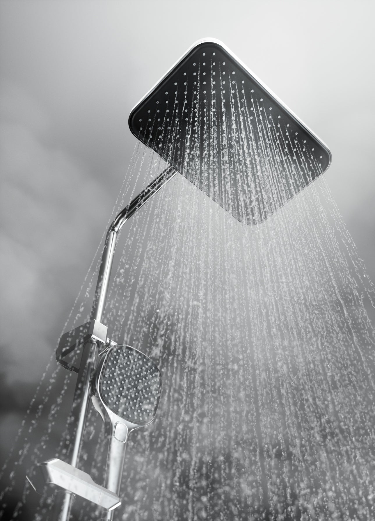 Higold - Regendouche set met thermostaat - opbouw - Pininfarina Design