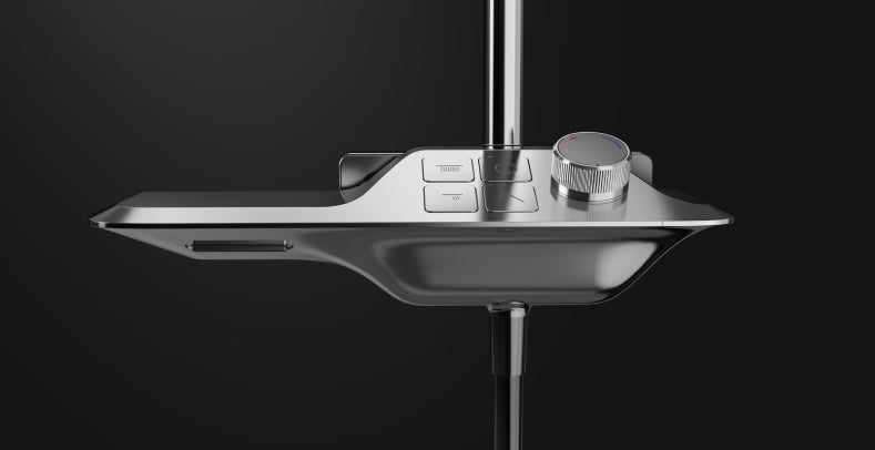 Higold - Regendouche set met thermostaat - opbouw - Pininfarina Design