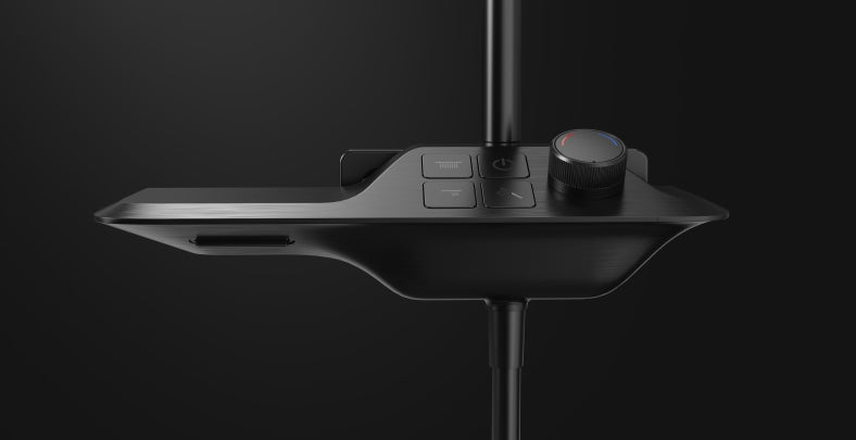 Higold - Regendouche set met thermostaat - opbouw - Pininfarina Design