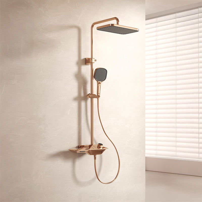 Higold - Regendouche set met thermostaat - opbouw - Pininfarina Design